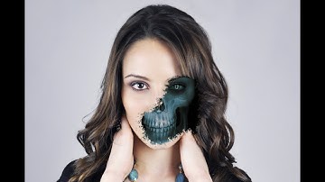 GIMP Tutorial - Partial Skull Face | Photoshop Alternative | #24