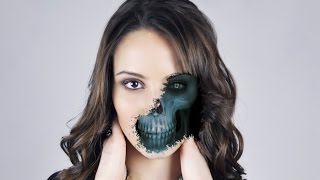 GIMP Tutorial - Partial Skull Face | Photoshop Alternative | #24
