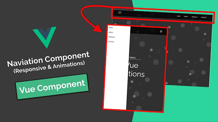 Responsive Navigation Component With Vue 3 & Vue Animations