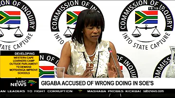 Carolus accuses Gigaba of dishonesty at State Capture Inquiry