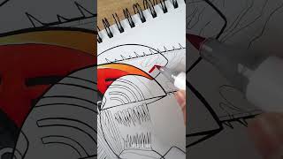 Drawing Letter 'C' - Chainsaw Man #Shorts