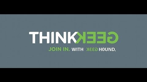 Unboxing a ThinkGeek Care Package