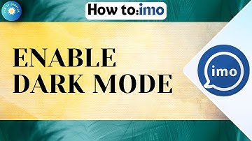 How To Enable Dark Mode On Imo (New Update)