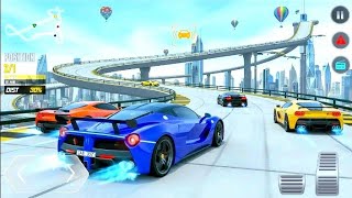 💥Impossible Mega Ramp Car Stunts 😱 GT Car Stunt Master 3D | Extreme Racing Gameplay Android screenshot 4