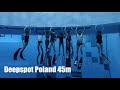 Freediving at deepspot poland 45m