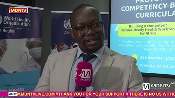 WHO AFRO on New Competency Based Curricula | Dr Champion Nyoni Explains the Journey