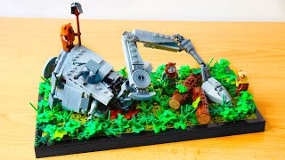 Lego Star Wars Addicted - AT-AT & AT-ST moc ! Builder:  demitriusgaouette9991