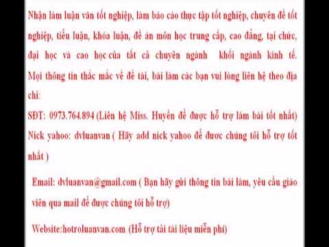 Tiểu luận Các học thuyết quản trị nhân lực Phương Đông - youtube