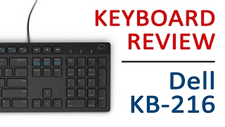 Dell KB216 Keyboard Unboxing - Close Look - Review