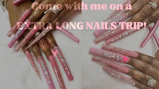 Come with me on a EXTRA LONG NAILS TRIP!