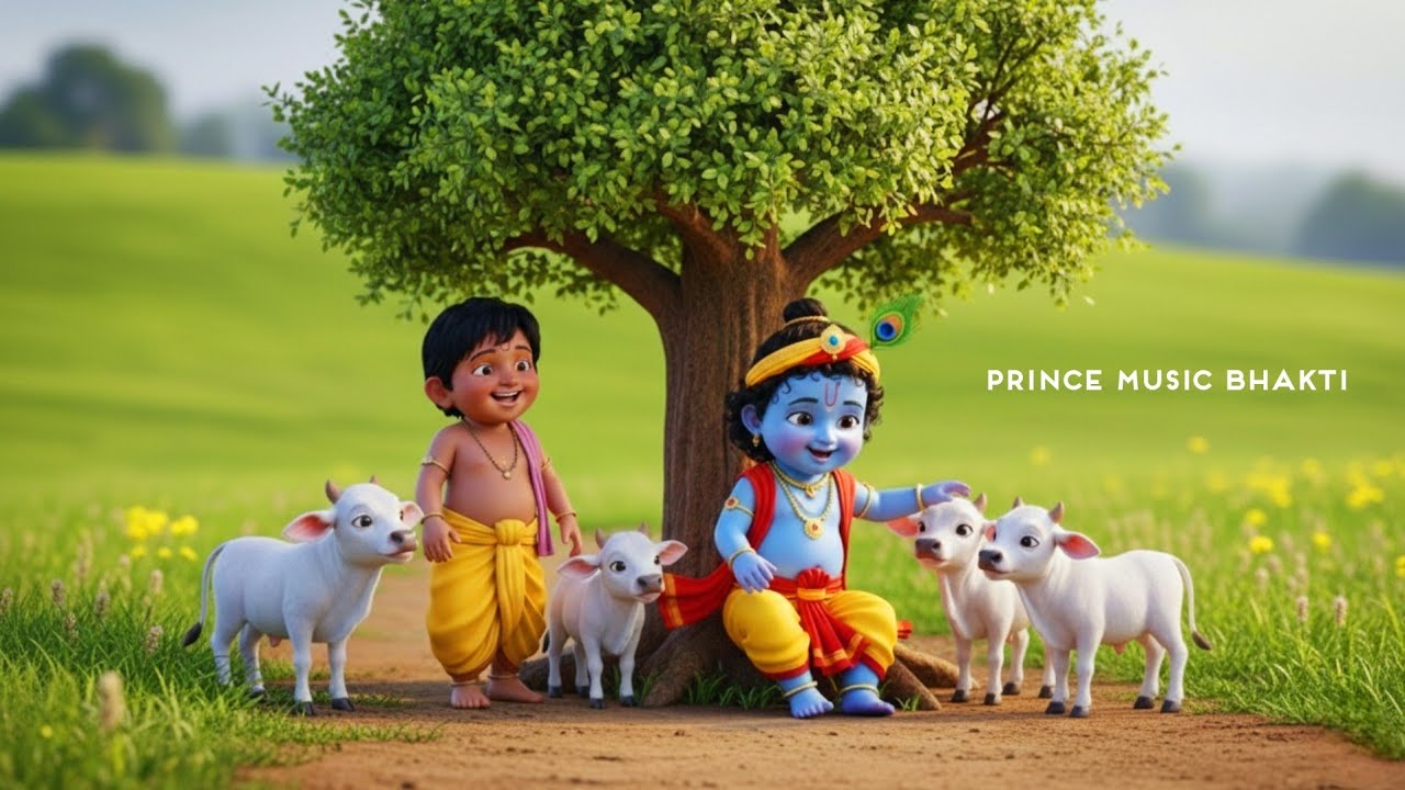 छोटी छोटी गैया - Choti Choti Gaiya Chote Chote Gwal | Krishna Bal Leela | Little Krishna Song