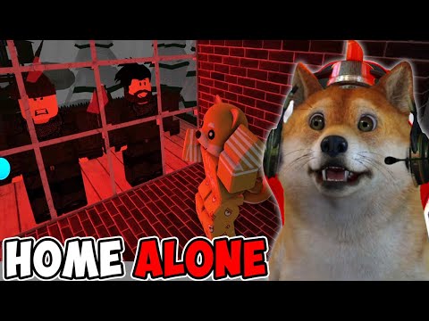 RUMAH OBIT MAU DI RAMPOK!!! HOME ALONE STORY? - Roblox Indonesia