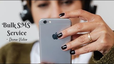 BULK SMS Service - Demo Video