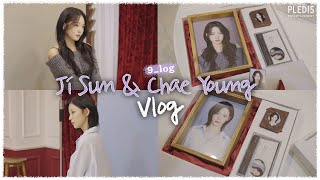 [9_log] 지선&채영 Vlog - 증명사진 촬영 데이트 📸🙍‍♀️💕