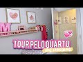 DECORAÇÃO QUARTO DE MENINA - MOSTREI O QUARTO DAS MENINAS (INFANTIL)