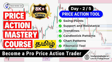 Price Action Course for Beginners  [ தமிழ் ] | Day #2 Price Action Tools