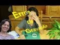 Erros de gravação