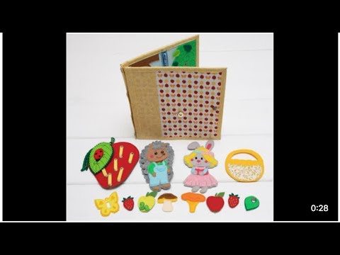Планшет "Ёж и зая". Игрушка - шнуровка "Клубничка"