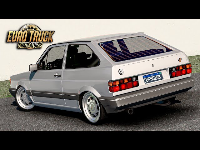 Carro Volkswagen Gol Quadrado Turbo Mod Ets2 1.49 - Dalenha Mods