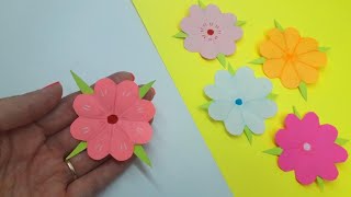 ЦВЕТЫ из бумаги. Оригами цветок. Красивые цветы | Paper Flowers. Origami Flower. Beautifui Flowers