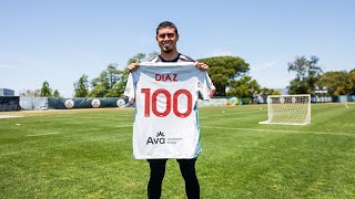 Memo Diaz Reaches 100 Appearance Milestone for Oakland Roots SC