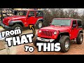 Upgrading my basic jeep wrangler into an offroad machine