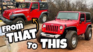Upgrading My Basic Jeep Wrangler Into an Offroad Machine!