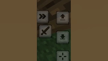 How to hide button in Minecraft pe?