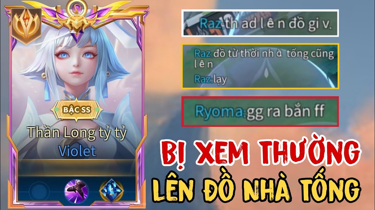 Đi Đỉnh 1k6 Bị Đồng Đội Xem Thường Lên Đồ Nhà Tống Và Cái Kết Khiến Thanh Niên Phải Câm Nín