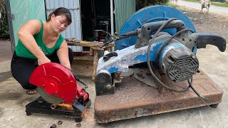 Skills Repair Complete Restoration A Iron Cutter of Replace Carbon Brushes \ Blacksmith Girl