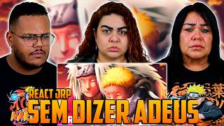 REAGIMOS A SEM DIZER ADEUS 💔 (Naruto e Jiraya) | JRP ft. @Fireezin