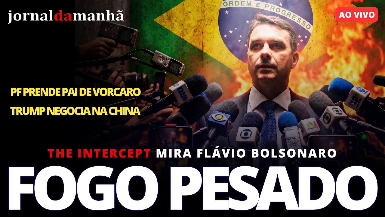 🔴 AO VIVO | FOGO PESADO: ÁUDIO VAZADO MIRA FLÁVIO BOLSONARO - SEM FILTRO | 14/05/26
