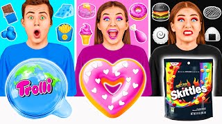 Essen der Gleichen Farben Challenge | Lustige Küchen-Hacks Best Funny Challenges
