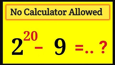 Solving " A Harvard University Entrance Exam question" | No calculator allowed