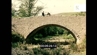 1960s UK, Peak District, Countryside, Rural Life, 16mm