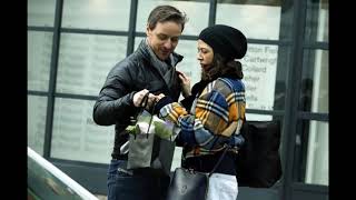 James McAvoy piles on PDA with girlfriend Lisa Liberati on loved up date