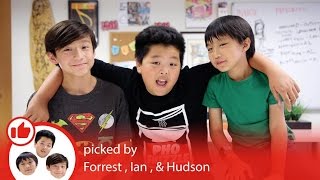 Asian Americans In The Spotlight Playlist ft. Hudson, Forrest, and Ian!