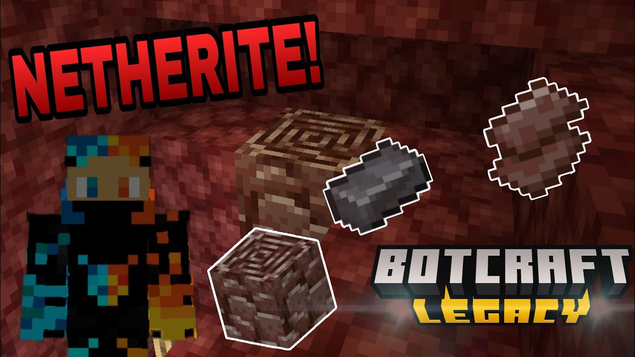 IŠČEMO NETHERITE!! (BOTCRAFT LEGACY #7) [MINECRAFT SLO] - YouTube