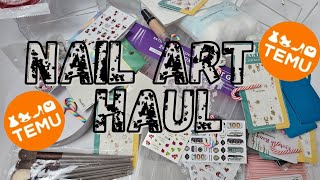 Temu Nail Art Haul | Up To 90% Saving | Everything For Less | Free Shipping ( New Nail Art) #Temu