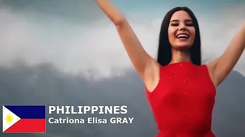 PHILIPPINES - Catriona Elisa GRAY - Contestant Int...