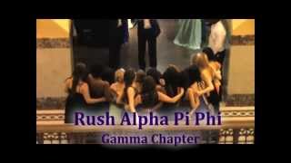 Alpha Pi Phi Recruitment 2014-2015