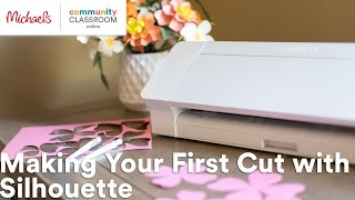 Online Class: Making Your First Cut with Silhouette | Michaels