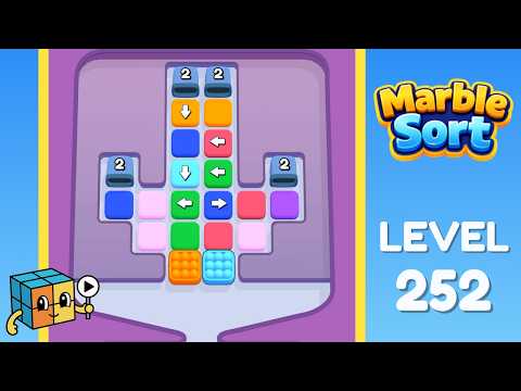 Marble Sort level 252 walkthrough video cover