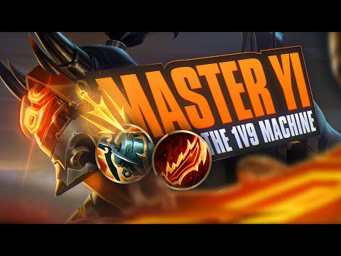 The Master Yi FULL CLEAR To FREE Kill Pathing  | perryjg gameplay
