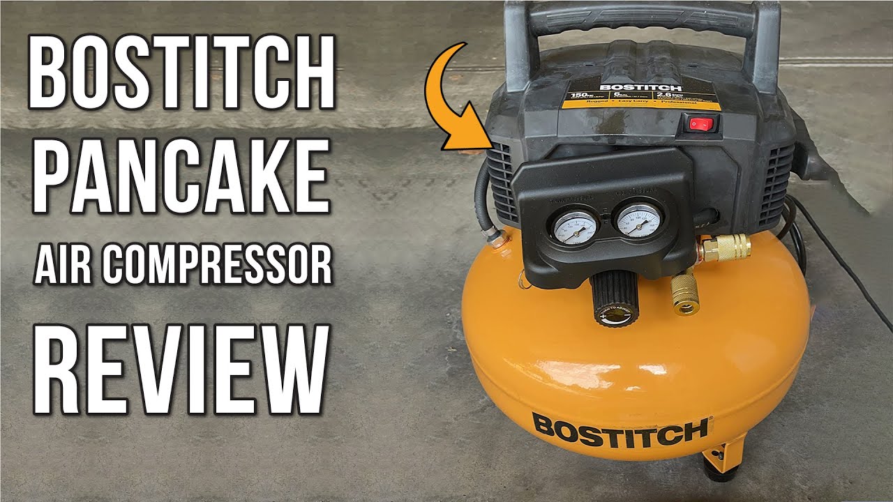 BOSTITCH Pancake Air Compressor Review: Your Next Must-Have Tool!"