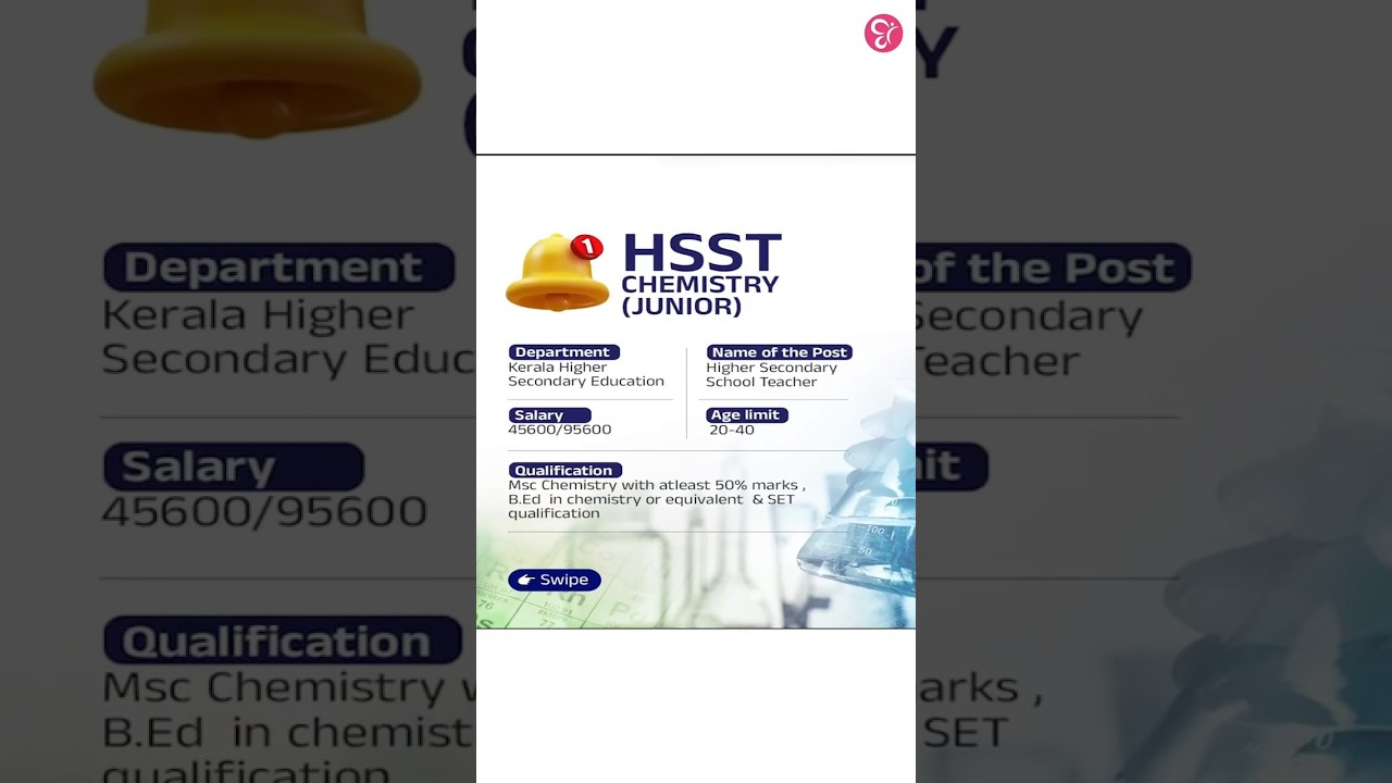 HSST CHEMISTRY എങ്ങനെ പഠിക്കണം? | Complete Guide