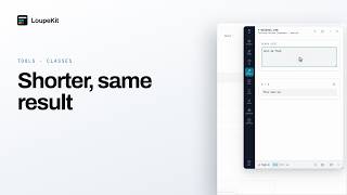 Classes — sort, dedupe and merge a Tailwind class list | LoupeKit