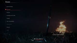 Rise Of The Ronin - Playstation 5 Options Game Settings Controls Camera Accessibility