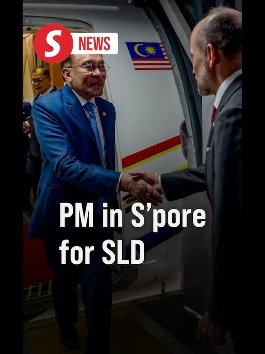 Anwar arrives in Singapore for Shangri-La dialogue