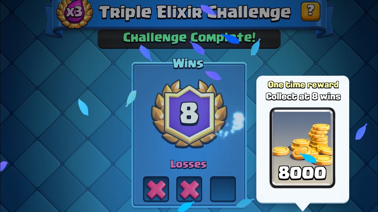 Triple Elixir challenge best deck - clash royale 3x elixir deck